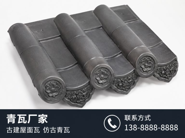 酒泉古建滴水瓦